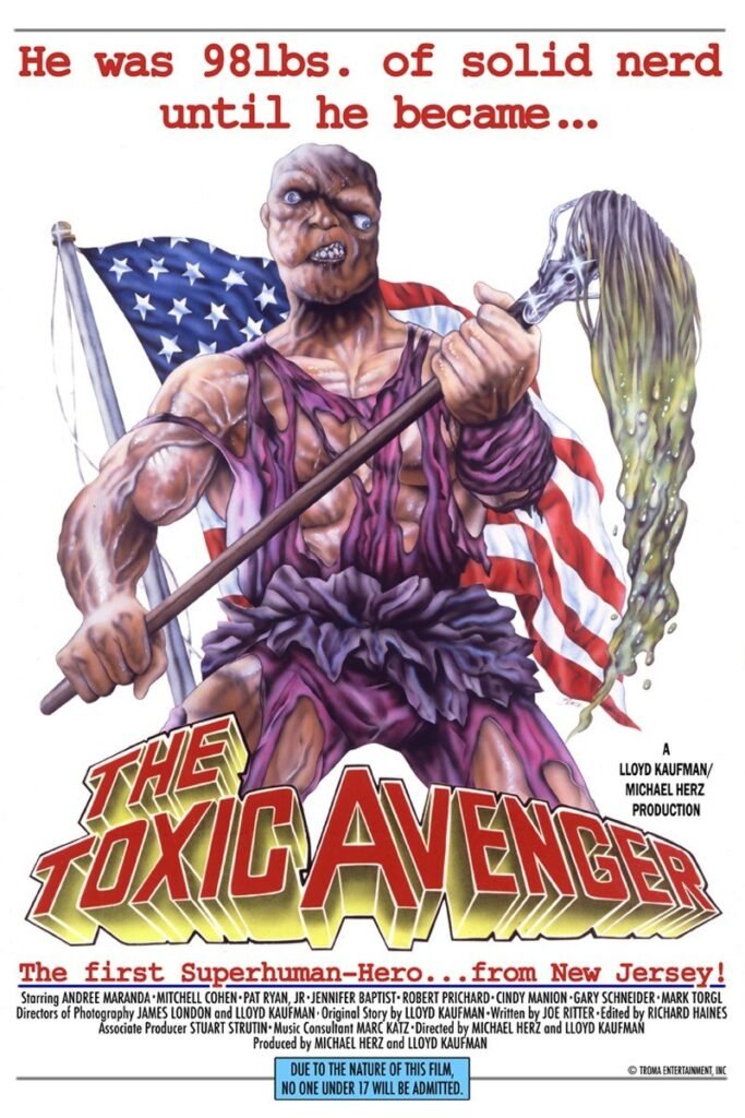 The Toxic Avenger 1984 Poster